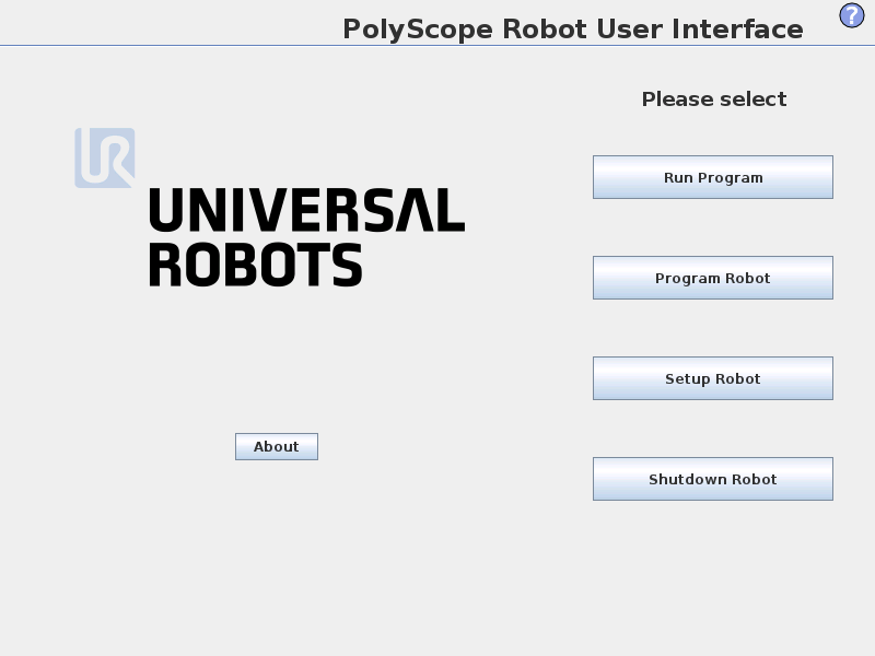Ur cb3 polyscope home